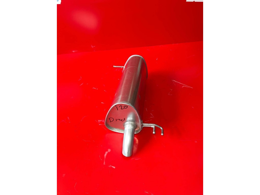 080.324 İ 20 ÜÇGEN DİZEL ARKA SUSTURUCU KALIN BORULU