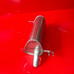 080.324 İ 20 ÜÇGEN DİZEL ARKA SUSTURUCU KALIN BORULU